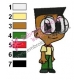The Grim Adventures of Billy and Mandy Embroidery Design 02
